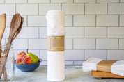 10 White Washable Paperless Towels