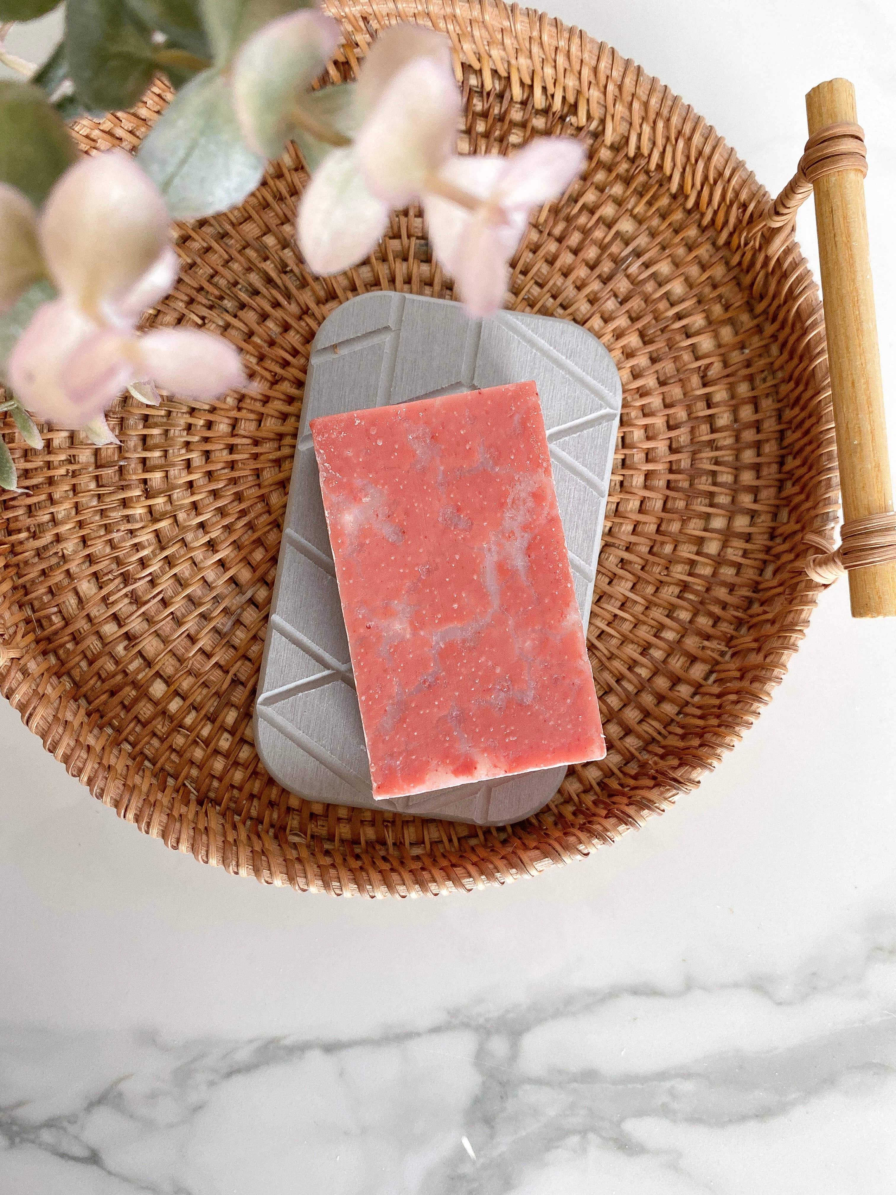Quick-Dry Stone Soap Dish