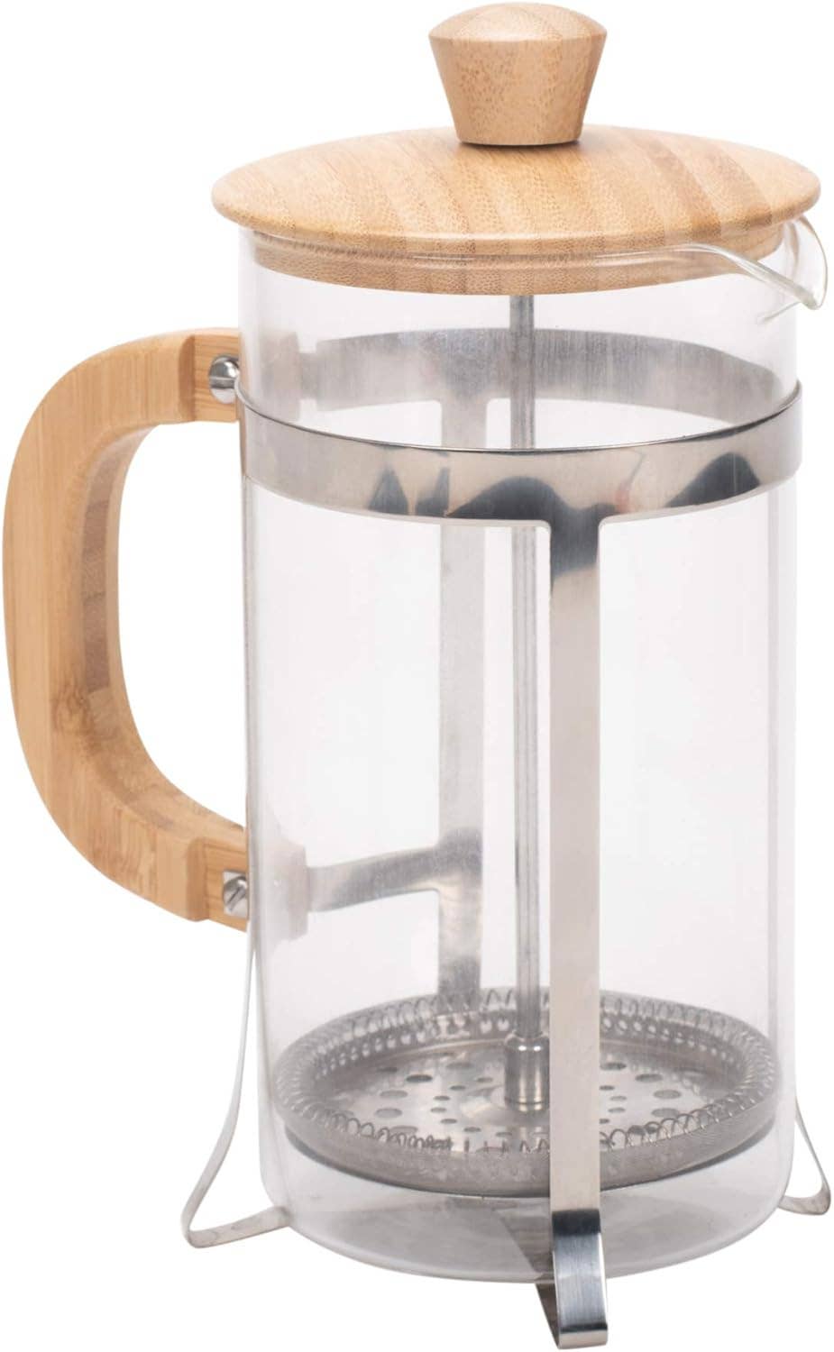 Glass and Bamboo French Press 34 oz