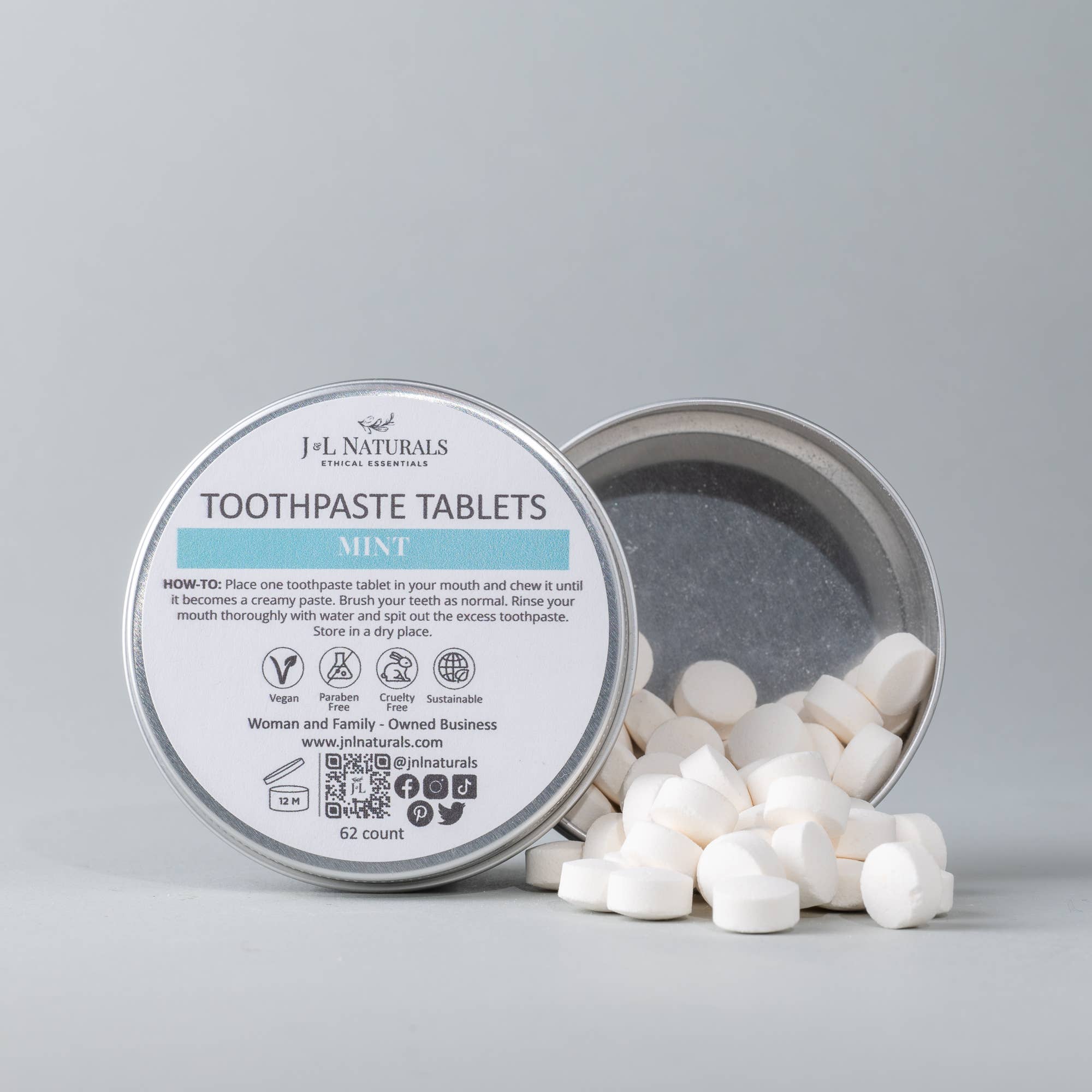 Mint Toothpaste Tablets