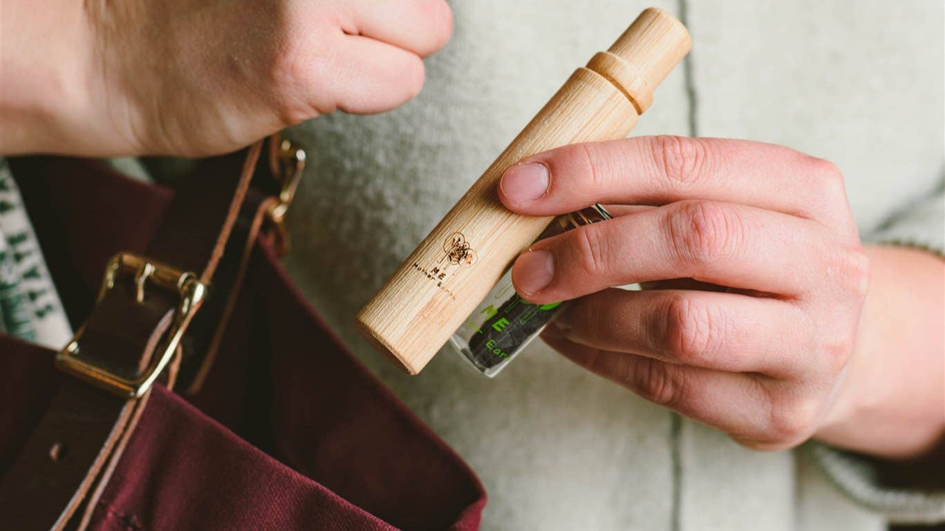 Bamboo Travel Toothbrush with Replaceable Head