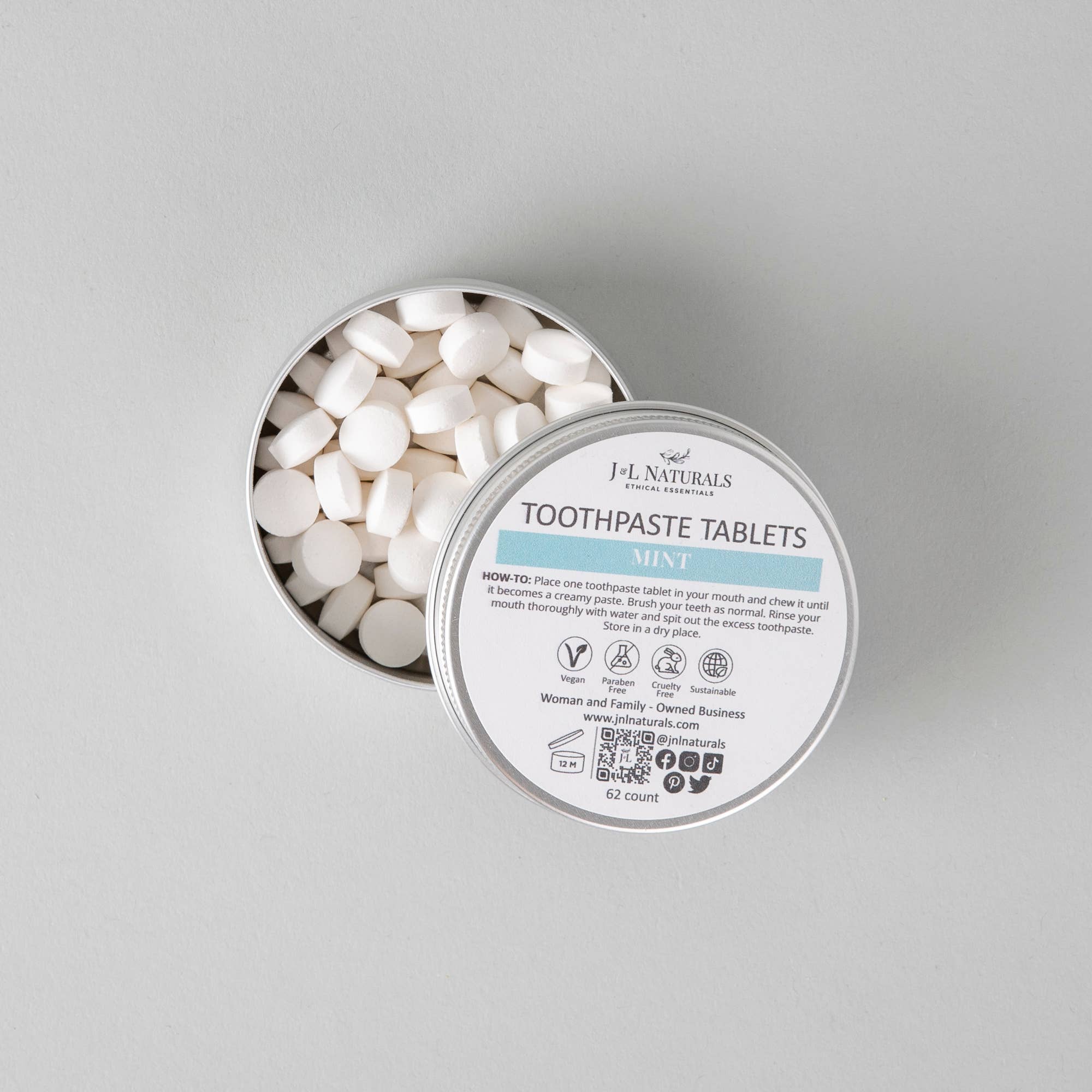 Mint Toothpaste Tablets