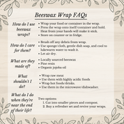 Beeswax Wraps